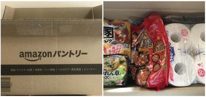 箱の容量まで日用雑貨や食料品を積み込めるAmazonパントリー