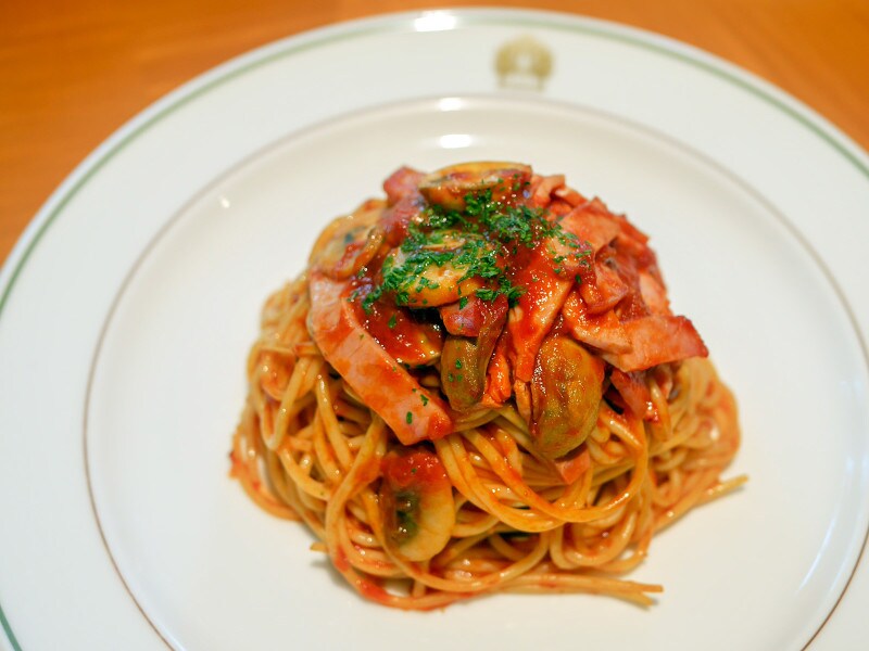 ホテルニューグランド「ザ・カフェ」のスパゲッティナポリタン