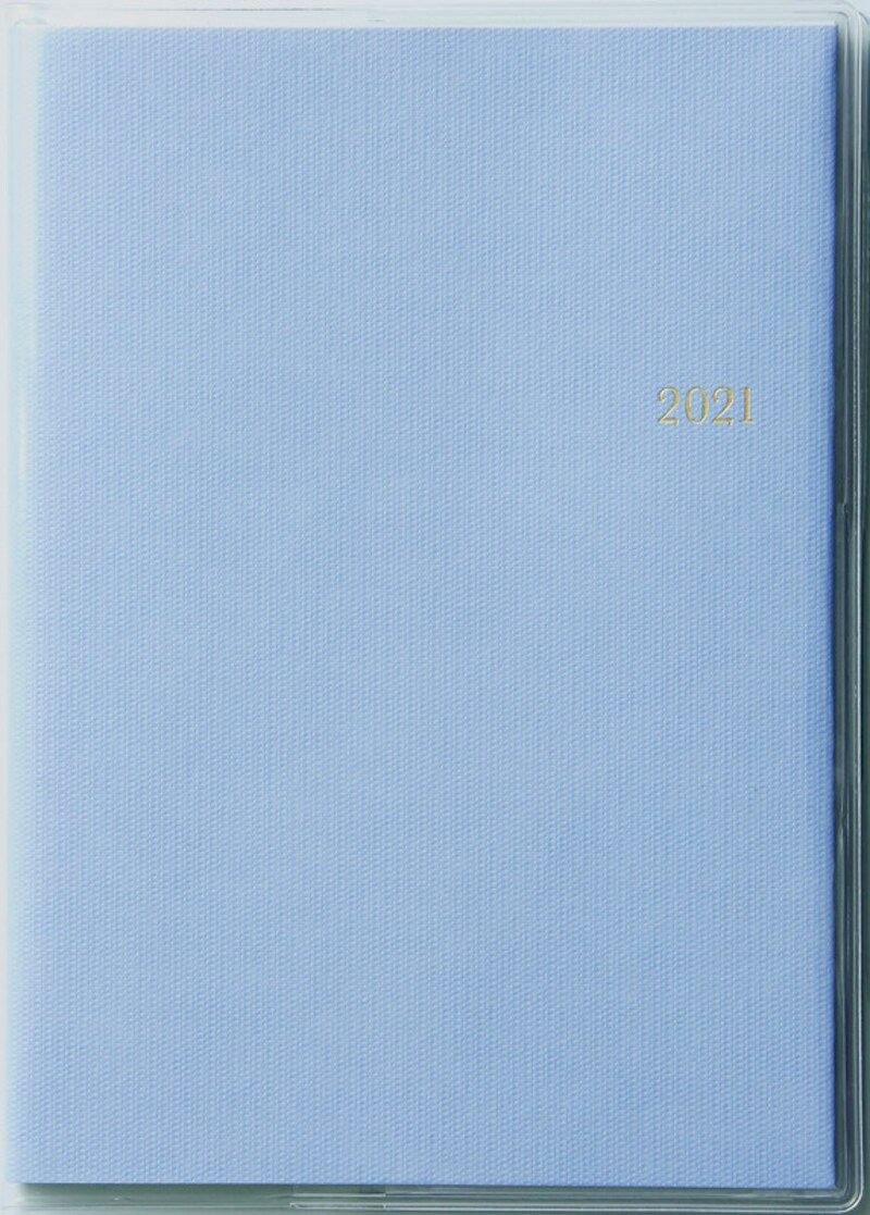 2021年の手帳の色は水色とオレンジ色がイチオシ