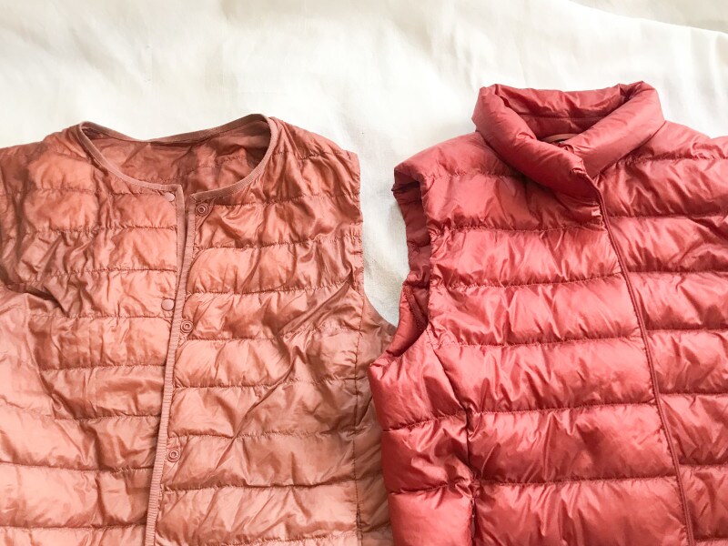 ユニクロ ウルトラライトダウンのベスト