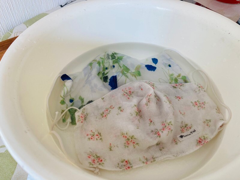 30分程度つけ置きし、よくすすぐ