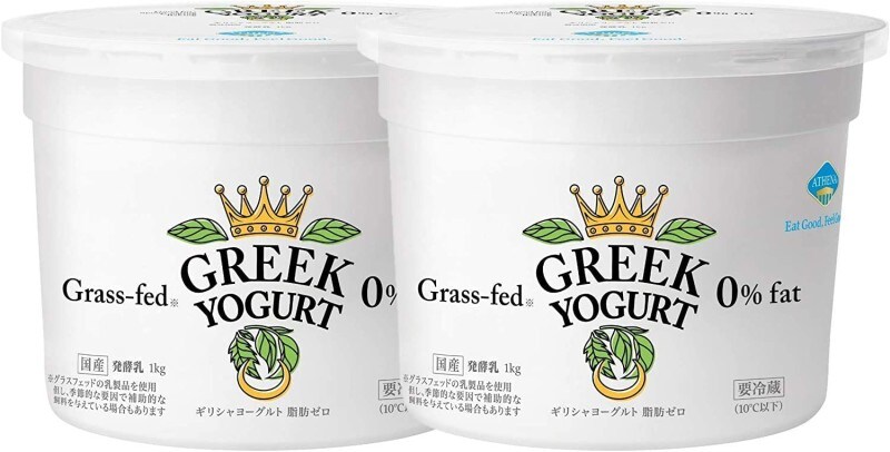 ATHENA「グラスフェッドギリシャヨーグルト」（出典：Amazon）