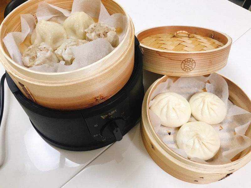 冷凍やチルドの点心もふっくらおいしく本格派の仕上がりに