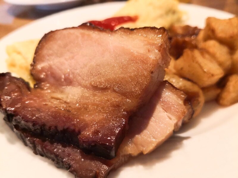 メープルシロップの豚の角煮