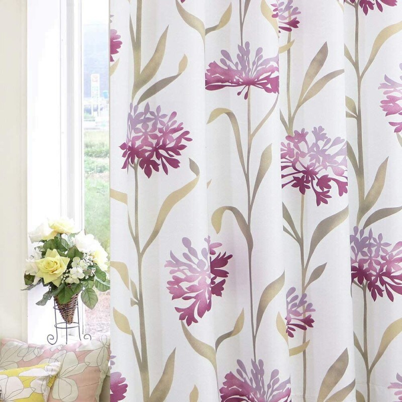 満天カーテン「デザイナーズカーテン レース付き」(出典:Amazon)