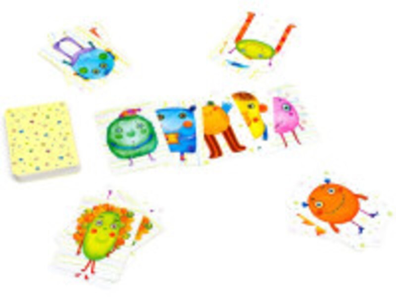 カラフルで愛嬌がある謎の微生物。名づけの想像力をかき立てられます