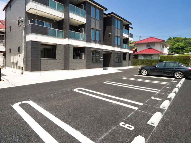 布団干し車の中