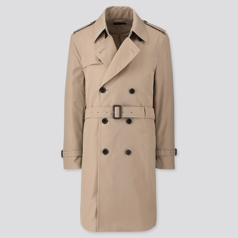 トレンチコート（出典：UNIQLO）