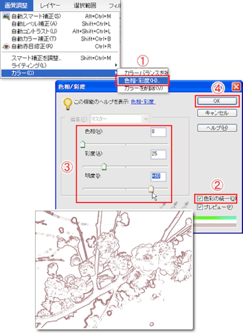 塗り絵の下絵を作ってみよう Cg 画像加工 All About 塗り絵の下絵を作ってみよう Cg 画像加工 All About