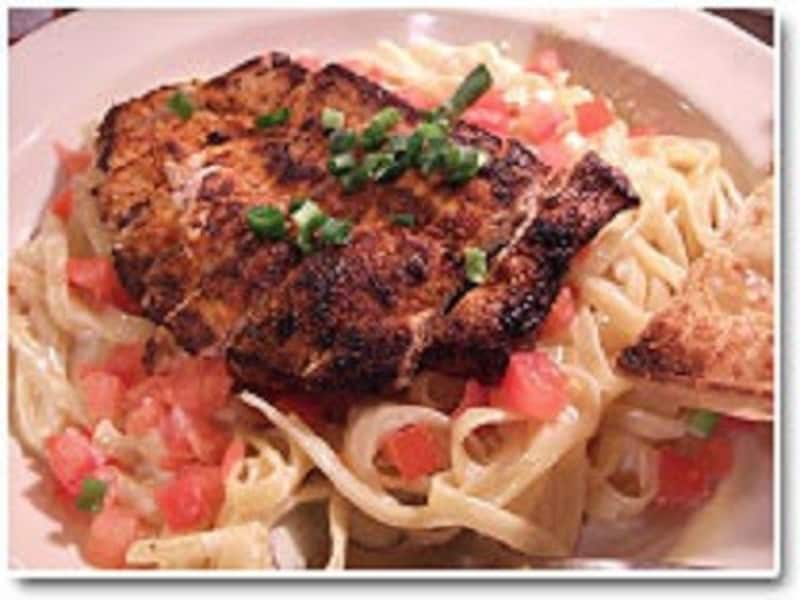 色味が変わったパスタ