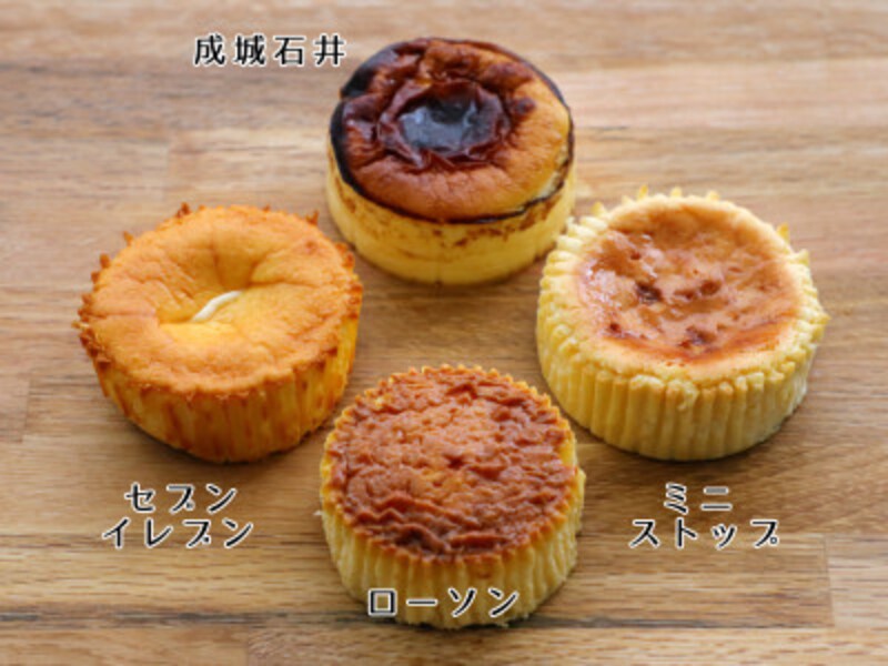 コンビニ 成城石井の バスクチーズケーキ 食べ比べ スペイン料理 All About コンビニ 成城石井の バスクチーズケーキ 食べ比べ スペイン料理 All About