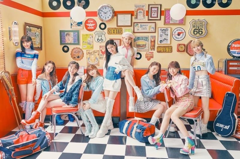 2020年に大ヒットしたNiziU