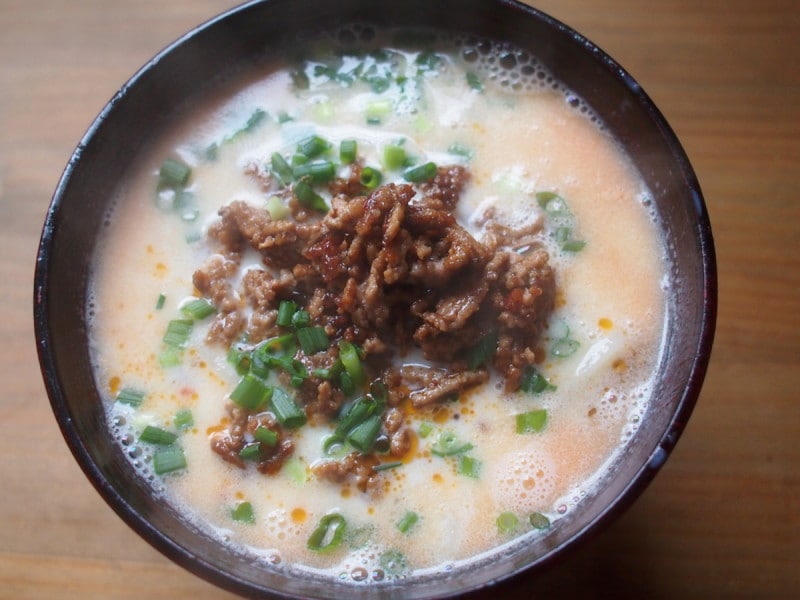 辛さは好みに調整してください。