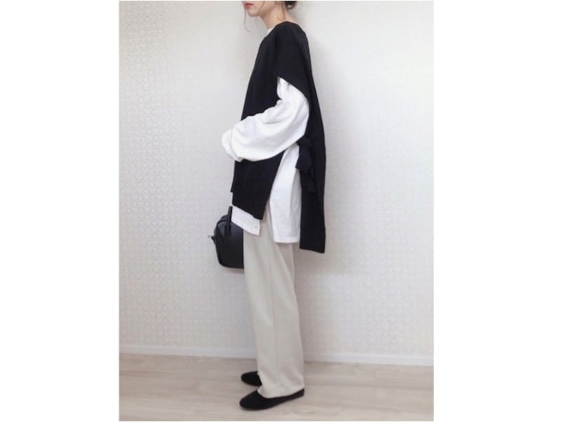 セットアップでも着られるストレッチダブルフェイスストレートパンツは買い！　出典：WEAR