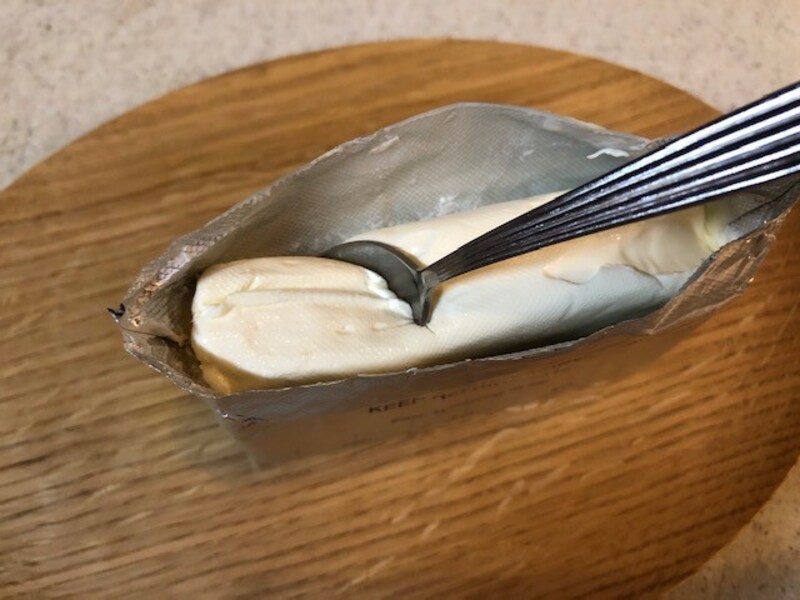 スプーンなどで取り分けると楽