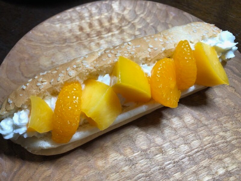 とっても簡単フルーツサンド