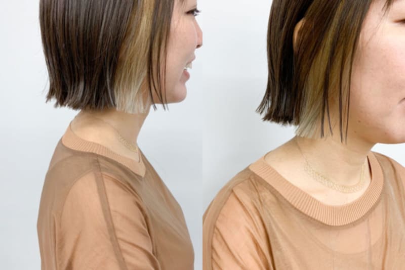 おすすめ2：ホワイトインナーカラー（画像提供：bangs［バングス］）