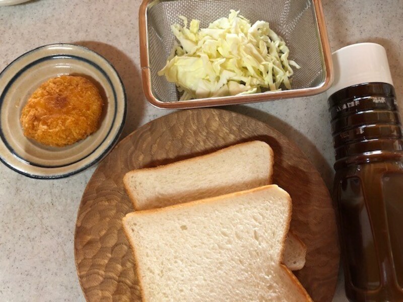 ホットサンドの材料