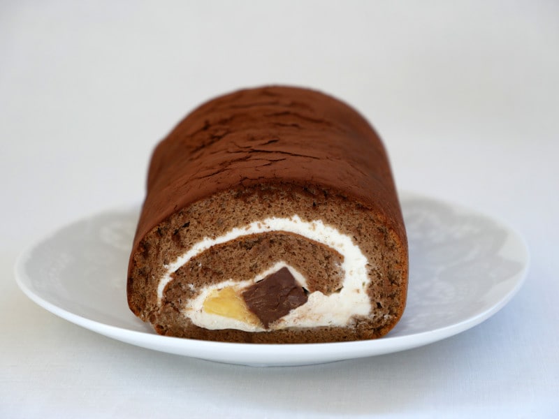 中央のガナッシュ部分が濃厚でなめらか