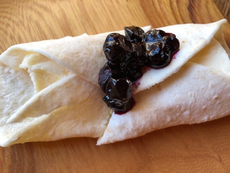 ジャムやフルーツソースをかけても美味しい