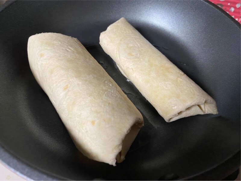 フライパンで焼く