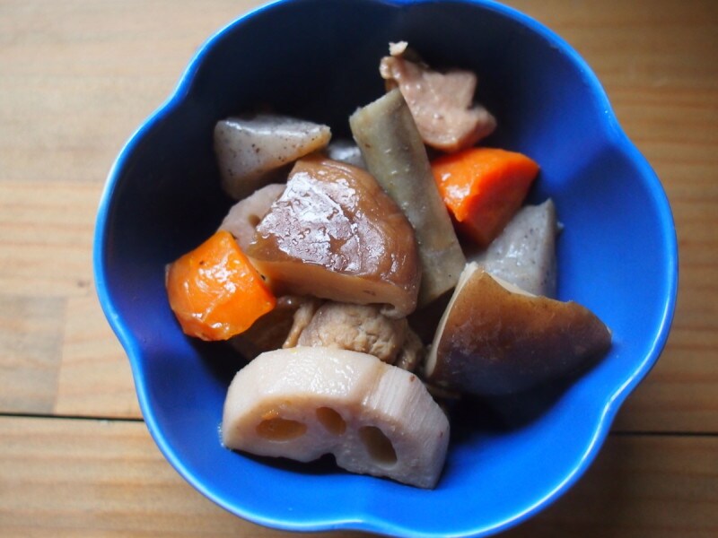 戻し汁を使うことでまろやかでうま味たっぷりに仕上がります。