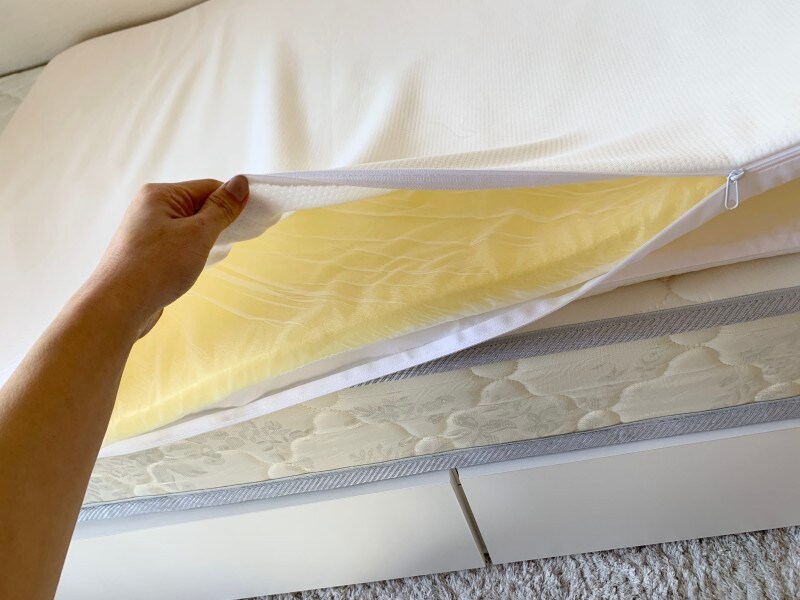 洗濯機で洗えるカバー付き