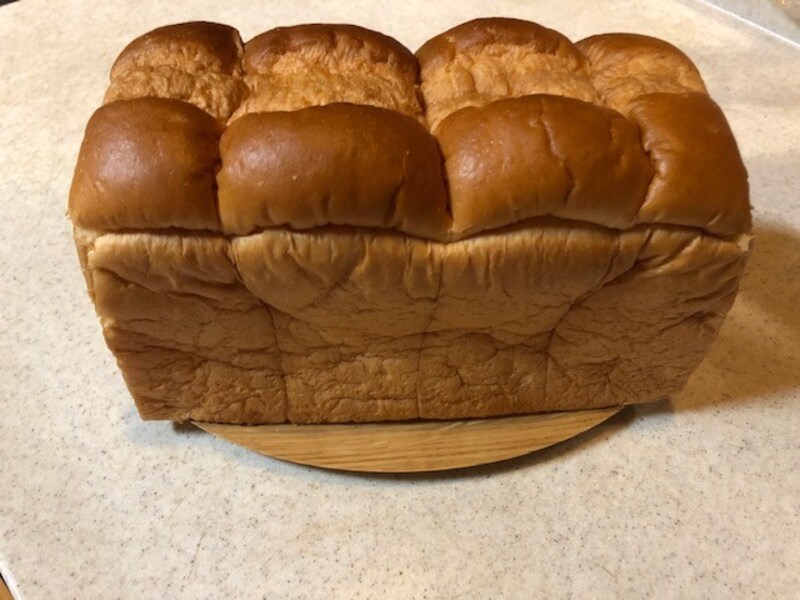 4つの山ができている