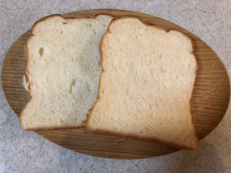 焼く前の天然酵母食パン