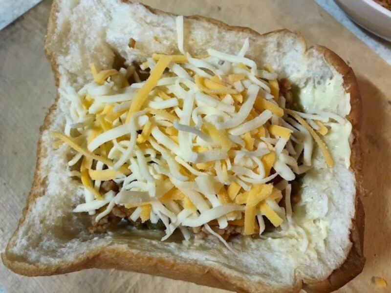 チーズの量はお好みで