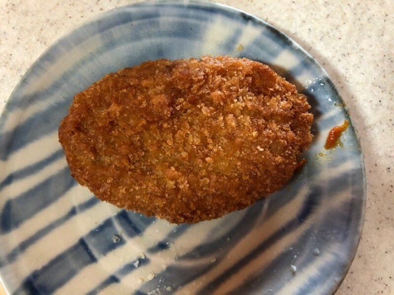 メンチ（昨晩の残り）