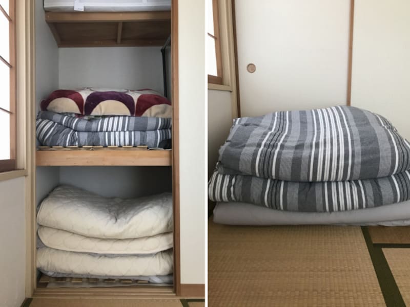 押入の布団収納