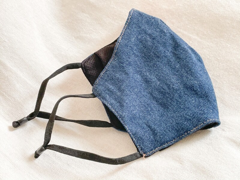 ダイソー100円デニムマスク