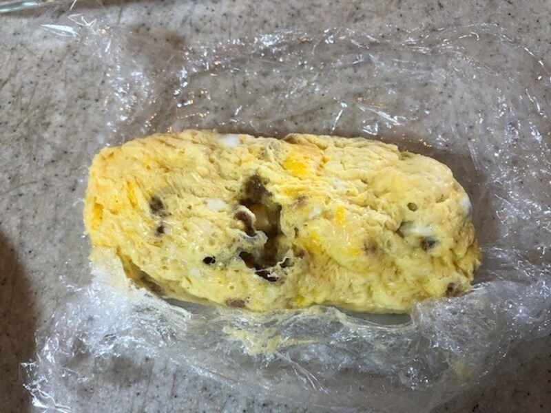 細長い形になる