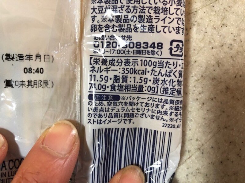 栄養素やカロリー