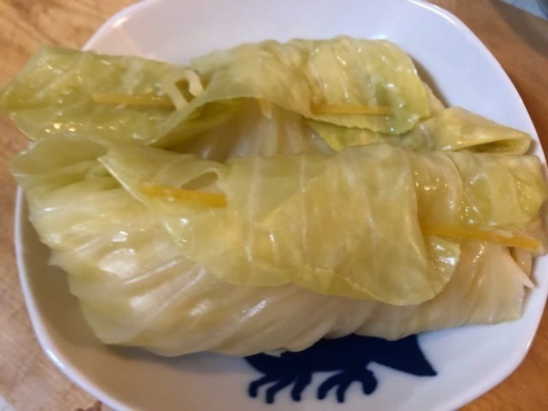 パスタでとめる