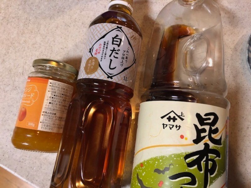 マーマレードソースの材料