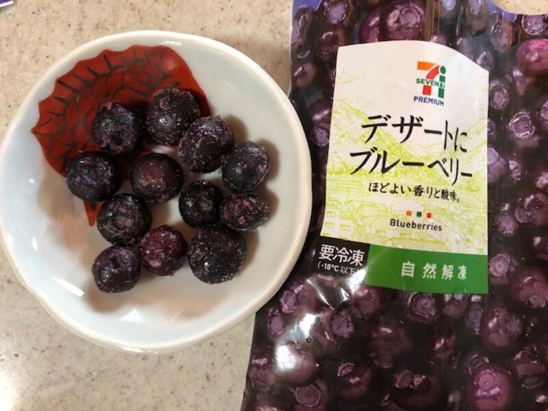 セブンプレミアムの冷凍ブルーベリー