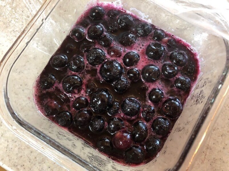 レンジで1分加熱