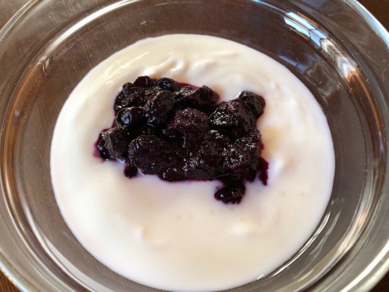 ヨーグルトのトッピング