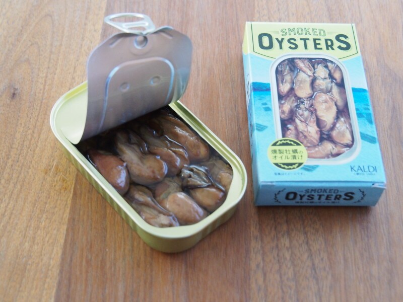 燻製牡蠣のオイル漬け,　おつまみ,　カルディ,