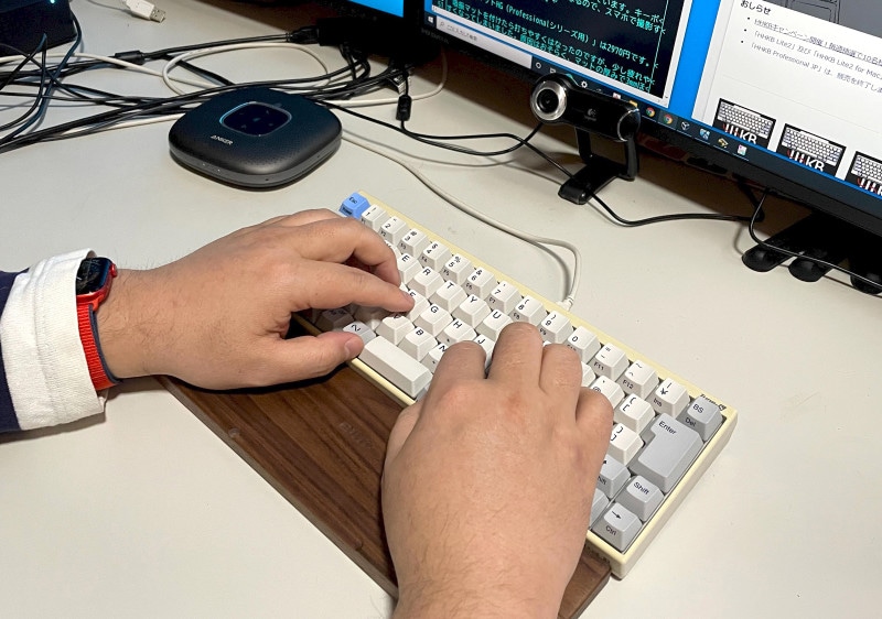 ちょうど良い高さと堅さで快適です