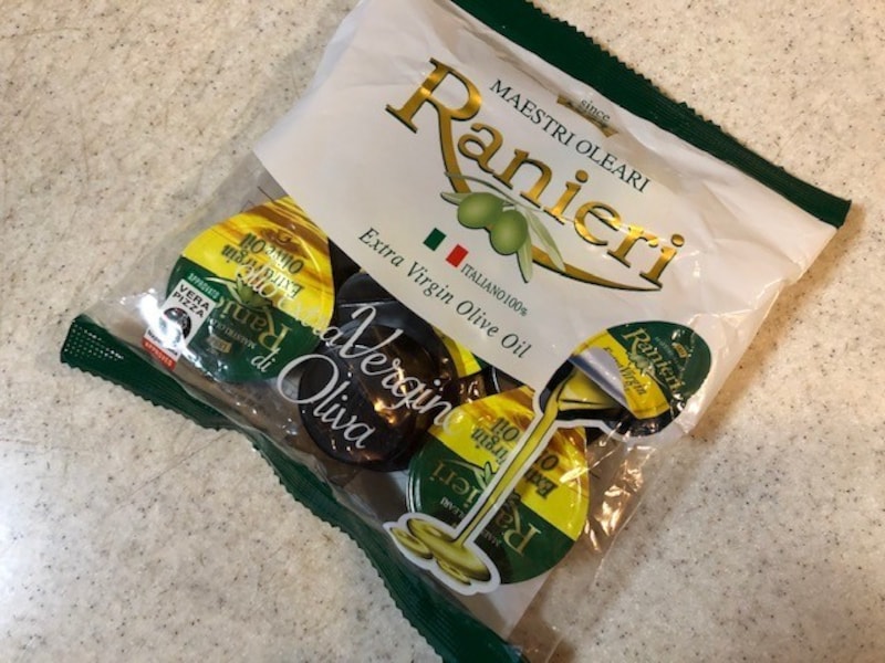 カルディで変えるオリーブオイル　ポーションタイプ