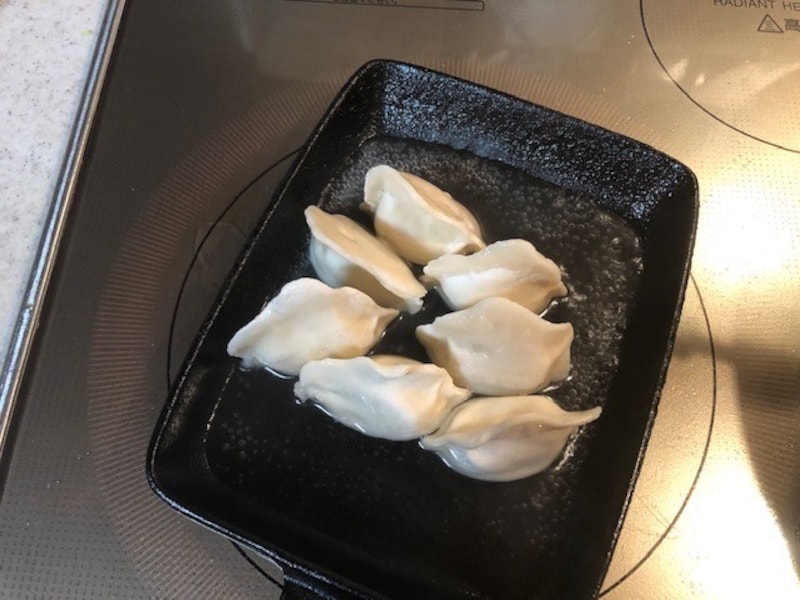 フライパンで焼く