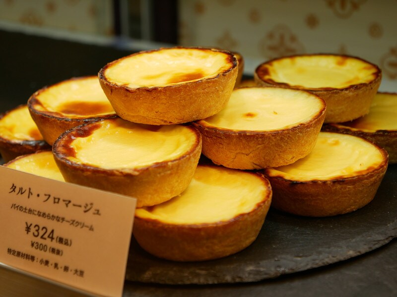 タルト・フロマージュ（324円税込）も人気