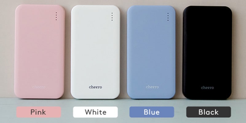 cheeroの「cheero Bloom 10000mAh」。実売価格は1980円(税込)