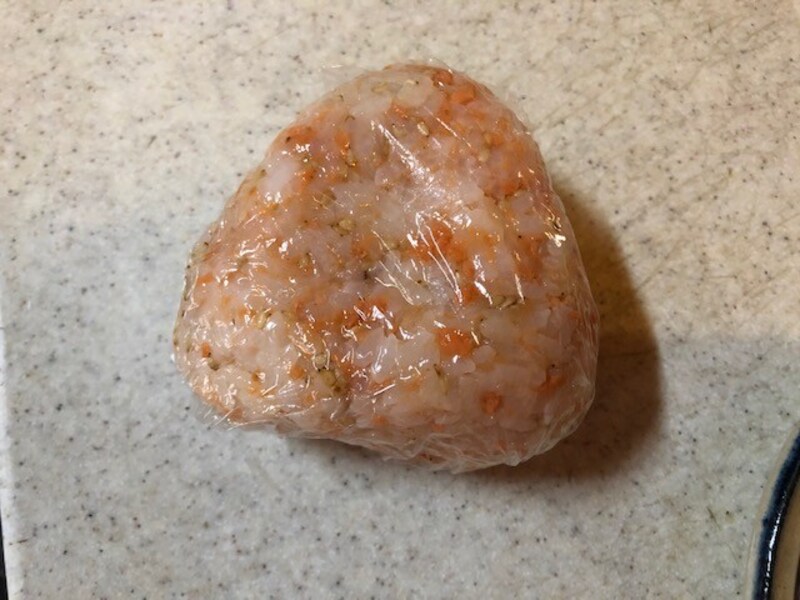 ラップを使って握る