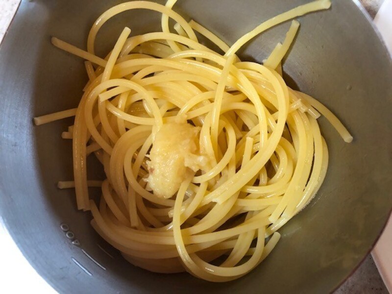 パスタに混ぜる