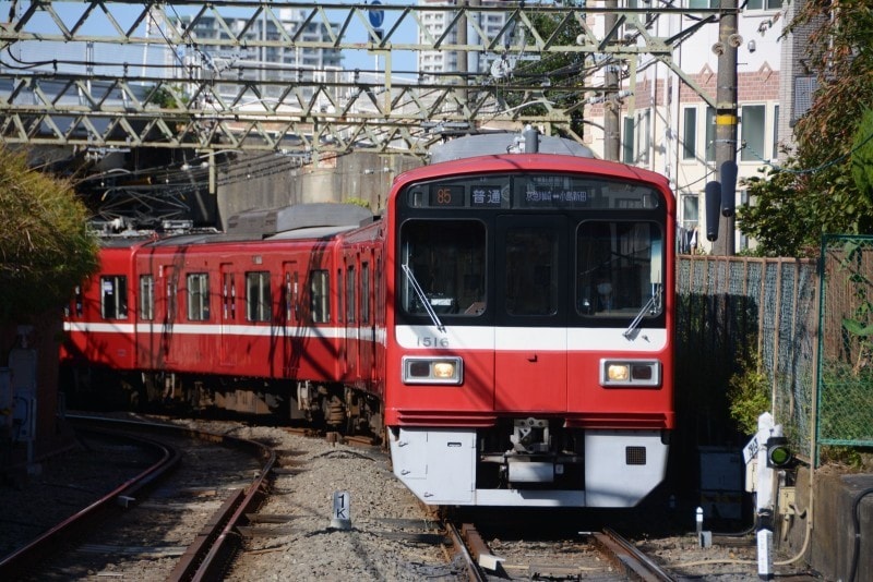 京急大師線の電車