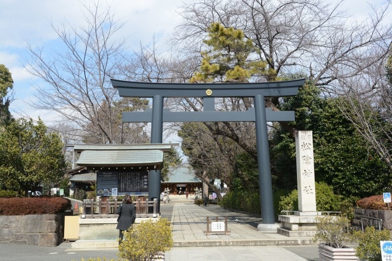 吉田松陰を祀った松陰神社